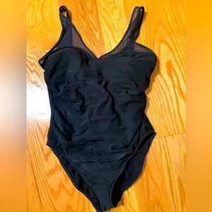 Shape FX black swimsuit in size 14.